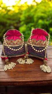 Brocade Potli Potli Bag