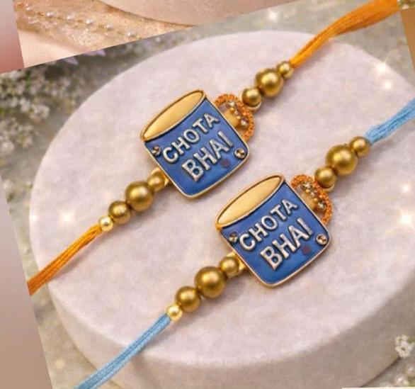Chota Bhai Enamel Mug Rakhi (Single) - R031