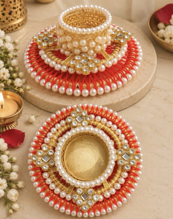 Red Tea-light Holder